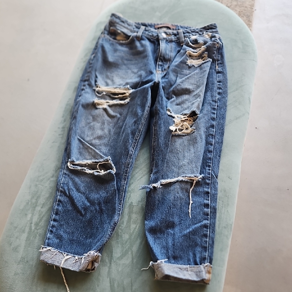 Joe's Jeans Relaxed Fit Distressed Denim